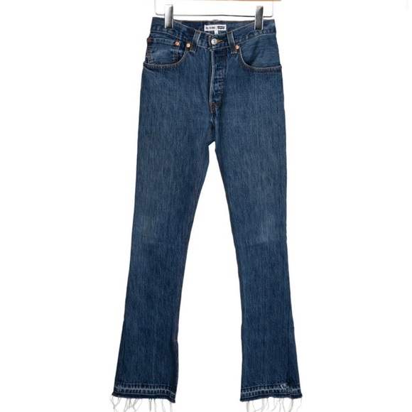 RE/DONE Levi’s Split Hem Jeans - Picture 1 of 3